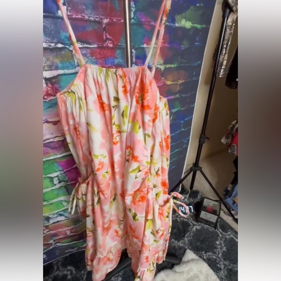 Misa Los Angeles Farrow Mini Dress in Blushing Flora Cotton, Size XS NWT - Picture 5 of 6